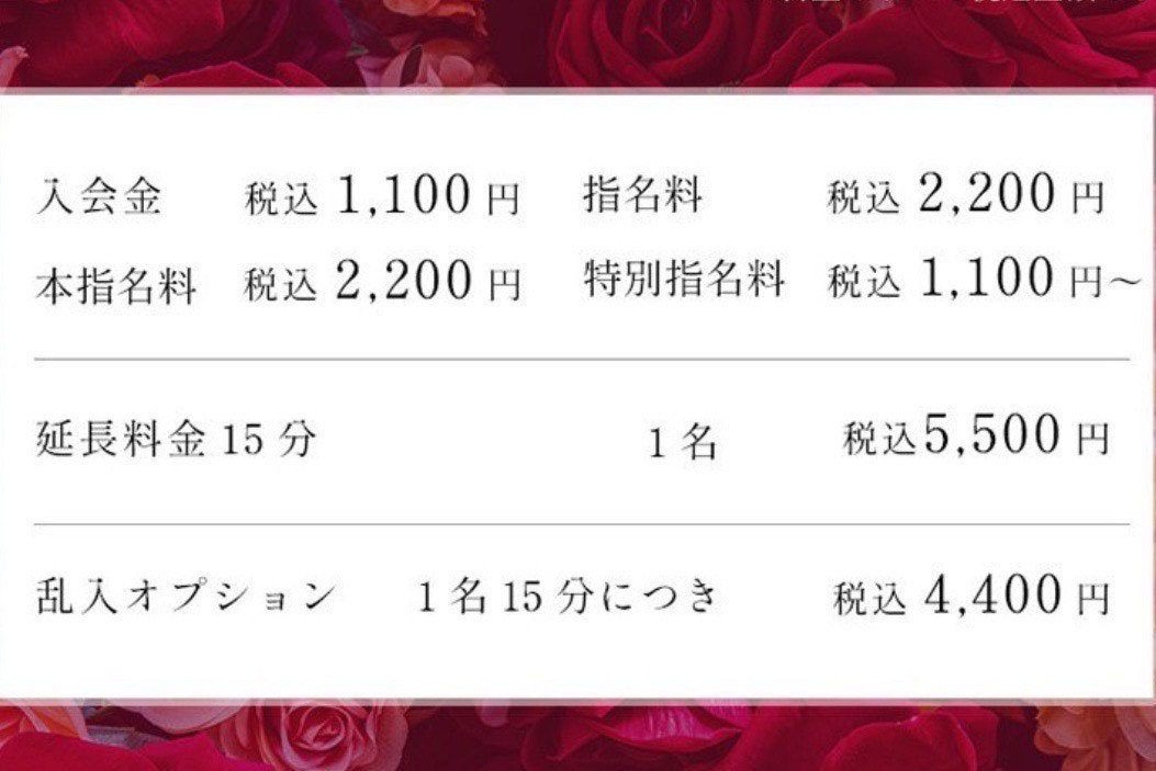 料金表2